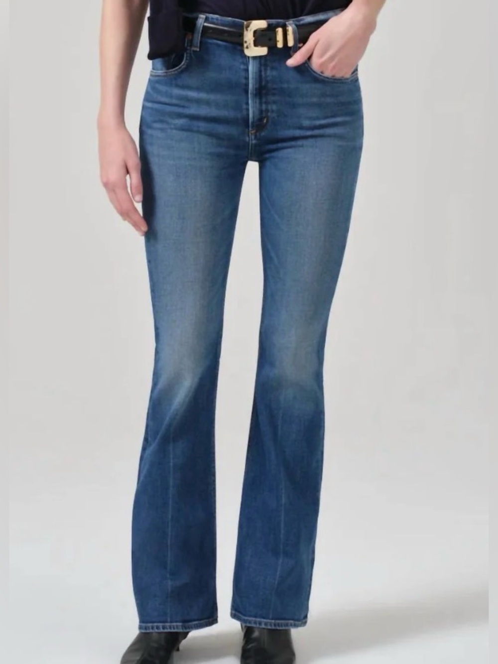 Citizens Of Humanity Bootcut Jeans in Abalone Wash